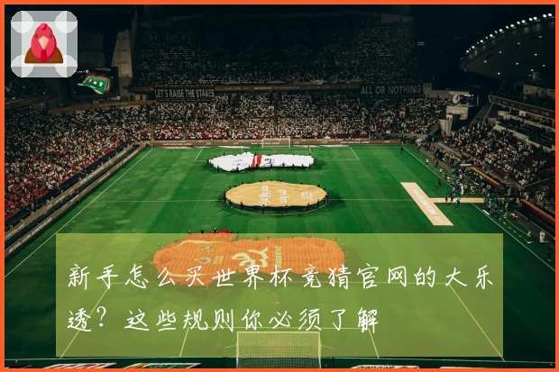 新手怎么买世界杯竞猜官网的大乐透？这些规则你必须了解